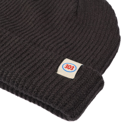 303 Boards - 303 Oval Dock Wear Beanie (Charcoal)