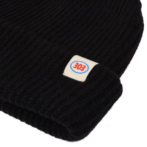 303 Boards - 303 Oval Dock Wear Beanie (Black)