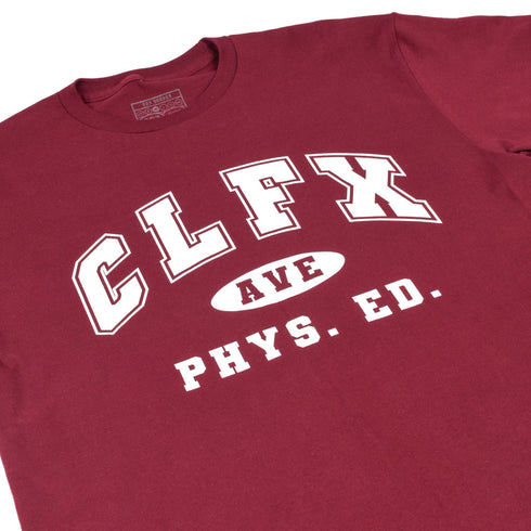 303 Boards - CLFX Phys. Ed. Shirt (Burgundy)