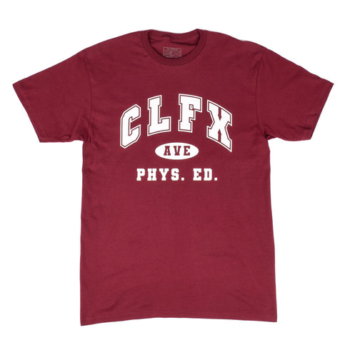 303 Boards - CLFX Phys. Ed. Shirt (Burgundy)