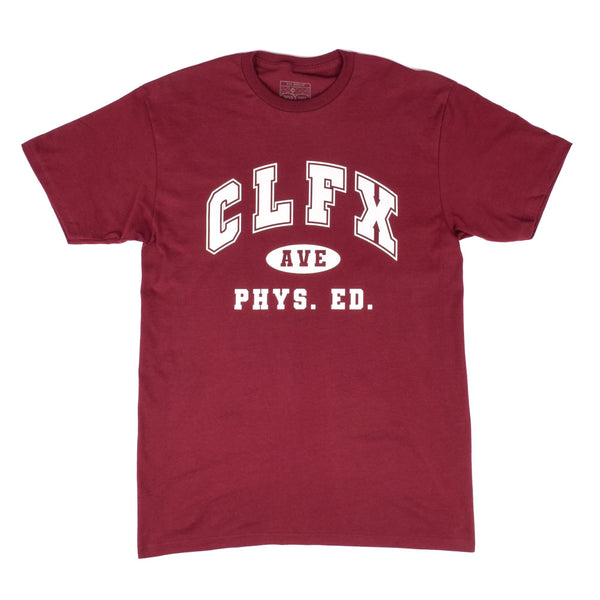 303 Boards - CLFX Phys. Ed. Shirt (Burgundy)