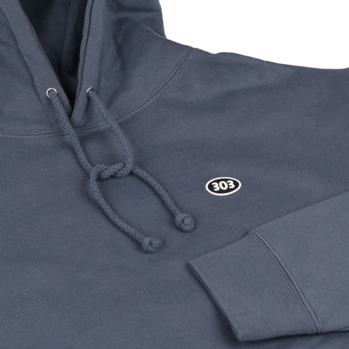 303 Boards - 303 Oval Hoodie (Storm Blue)