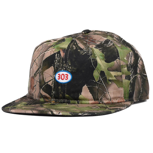 303 Boards - 303 Oval Hat (Stick Leaf Camo)