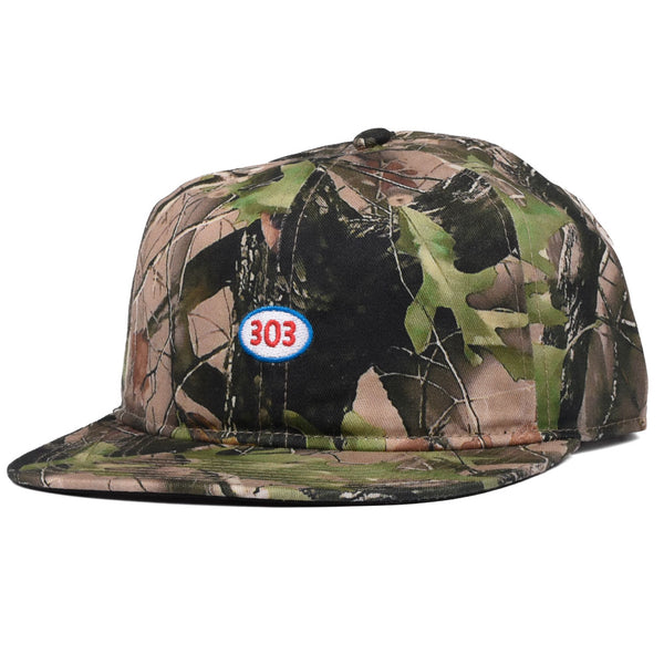303 Boards - 303 Oval Hat (Stick Leaf Camo)