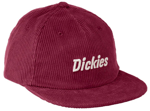 Dickies - Woven Corduroy Baseball Hat (Tibetan Red)