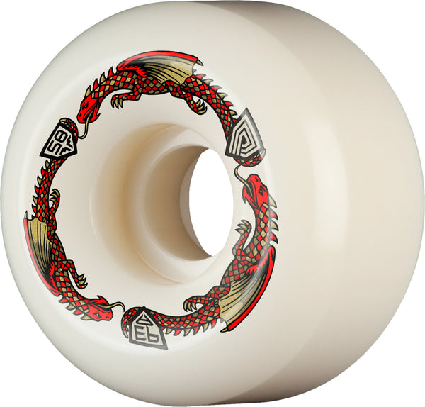 Powell - Dragon Formula Red Ratbone II 93A Wheels (58mm)