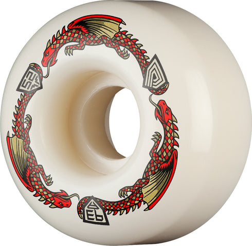 Powell - Dragon Formula Red V1 93A Wheels (52mm)