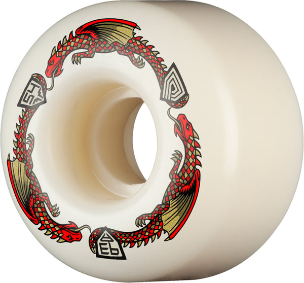Powell - Dragon Formula Red Nano Rats 93A Wheels (54mm)