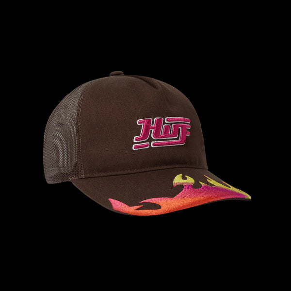 Huf - Exhaust Trucker Hat (Bison/Black)