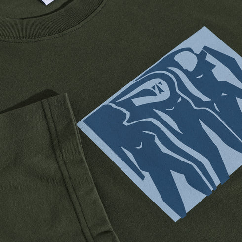 Polar - Cuts Out Shirt (Dark Olive)