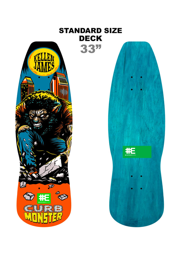 Everybody Skates - Kellen James Curb Monster Deck (9.75")