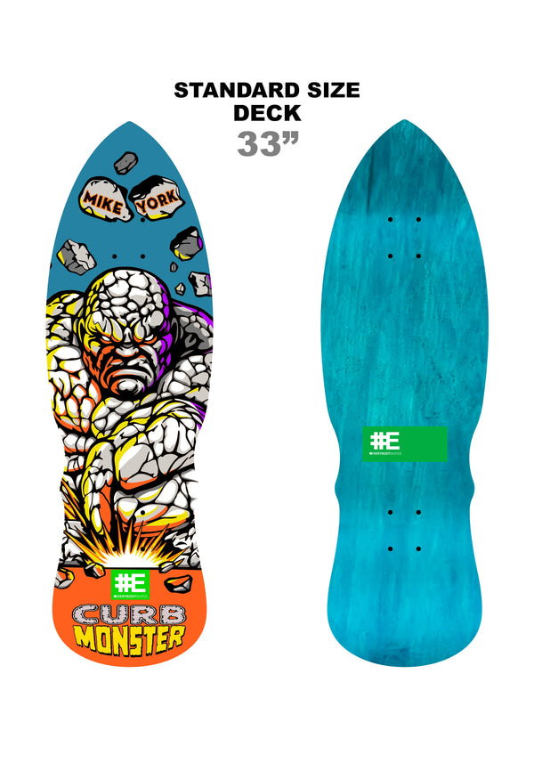 Everybody Skates - Mike York Curb Monster Deck (9.5")