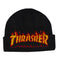 Thrasher - Flame Fold Beanie (Black)