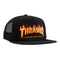 Thrasher - Flame Trucker Hat (Black)