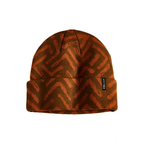 Autumn - Geo Beanie (Brown)