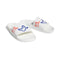 Adidas - Shmoofoil Slides (White/Red)