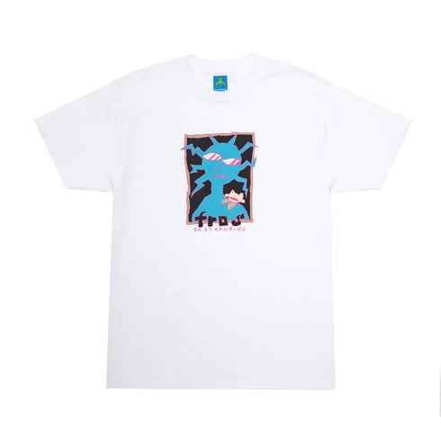 Frog - Shoulder Frog T-Shirt (White)