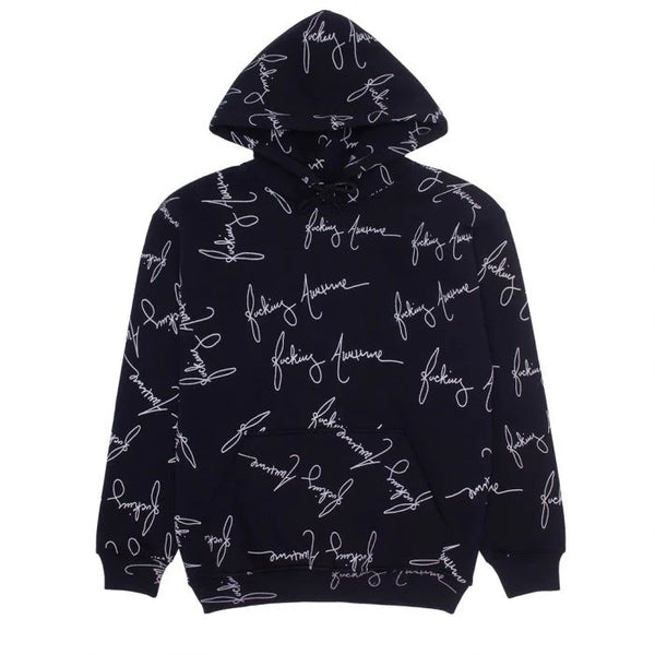 Fucking Awesome - Cursive Hoodie (Black) *SALE