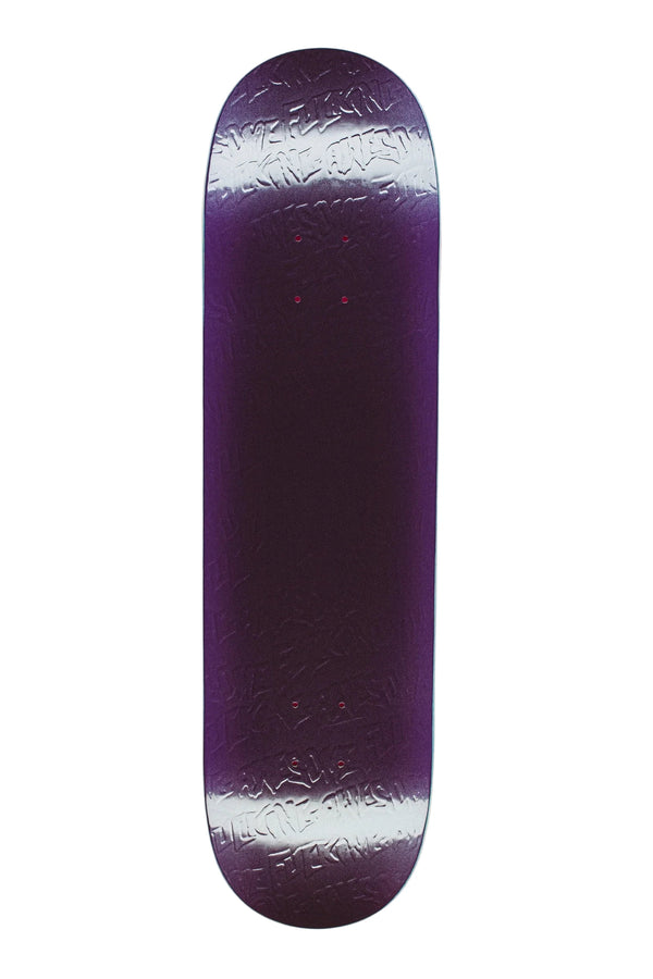 Fucking Awesome - Phantom Purple Embossed Deck (8.25")