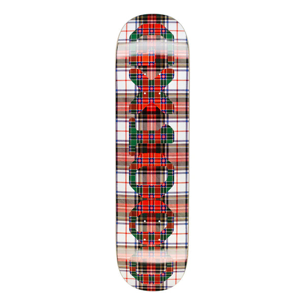 GX1000 - OG Logo Tartan White Deck (8.5")