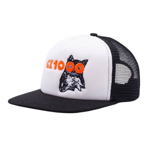 GX1000 - Owl Trucker Hat (Black/White)