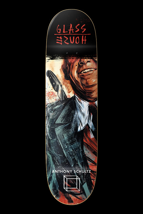 Glass House - Schultz Backstabber Deck (8.5")