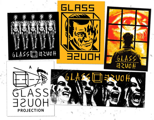Glass House - Sticker Pack (5 Stickers)