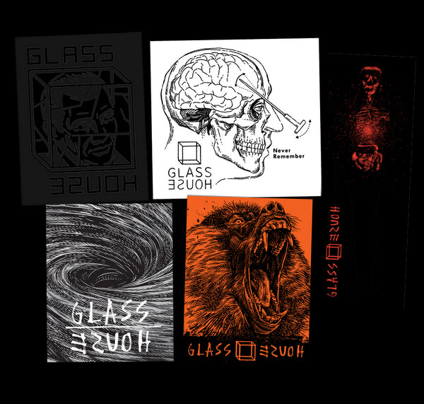 Glass House - Sticker Pack