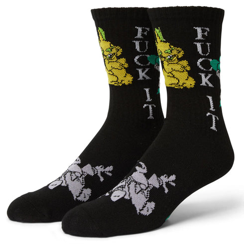 Huf - Trip Crew Sock (Black/White)