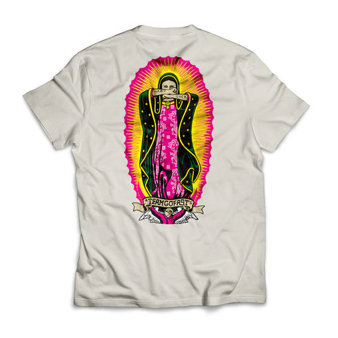 Hard Luck - Lady G Rosa Shirt (Off White)