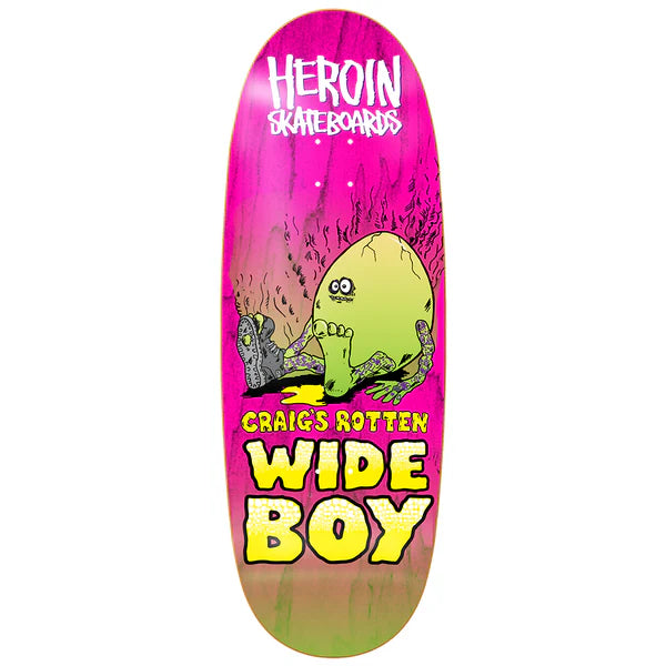 Heroin - Craig Questions Rotten Wide Boy Deck (10.75")