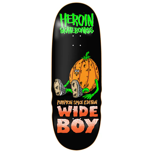 Heroin - Pumpkin Spice Wide Boy Deck (10.75")