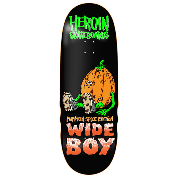 Heroin - Pumpkin Spice Wide Boy Deck (10.75")