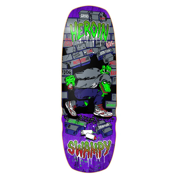 Heroin - Swampy Stomp Deck (10.5")