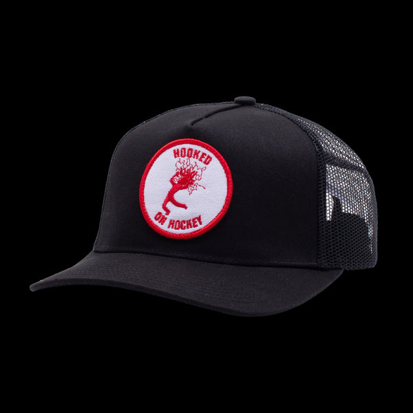 Hockey - Hooked On Hockey Hat (Black)