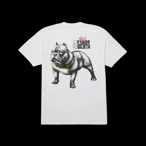 Huf - 4 The Dawgs Tee (White)