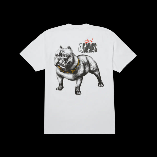 Huf - 4 The Dawgs Tee (White)