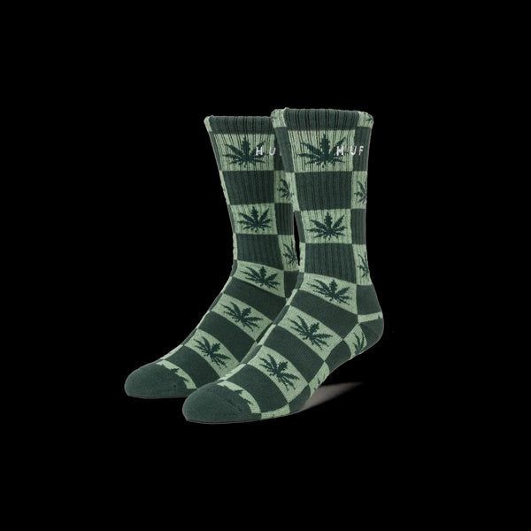 Huf - Checkered Plantlife Sock
