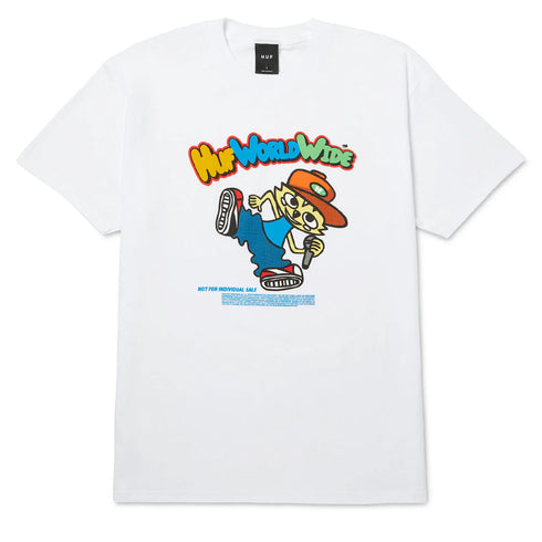 Huf - Chop Kick Block Tee (White)