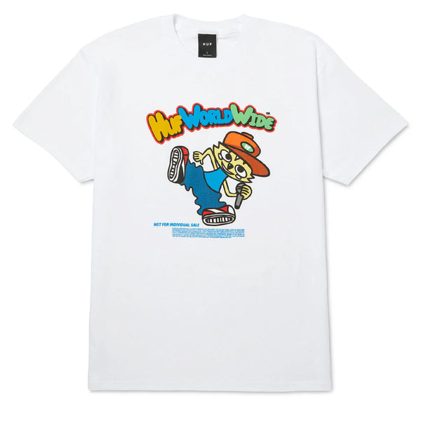 Huf - Chop Kick Block Tee (White)