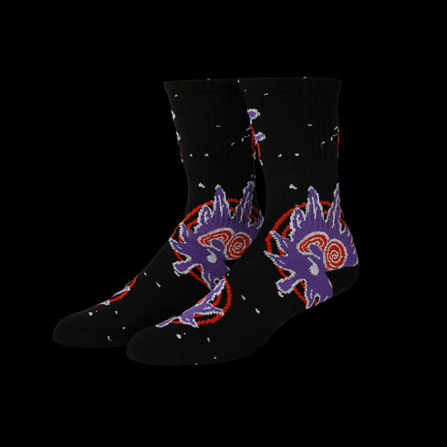 Huf - Green Buddy Hypnosis Sock (Multiple Colors)