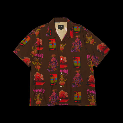 Huf - Huf X Thrasher Hawaiian Shirt (Multi.)