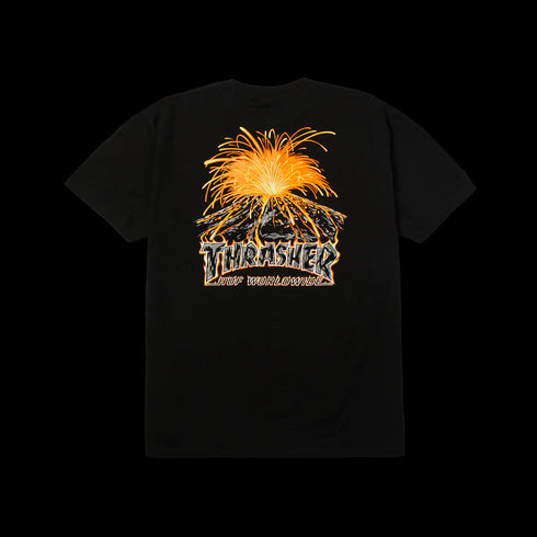 Huf - Huf X Thrasher Meltdown Shirt (Black)