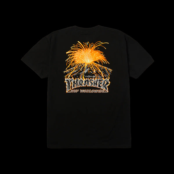 Huf - Huf X Thrasher Meltdown Shirt (Black)