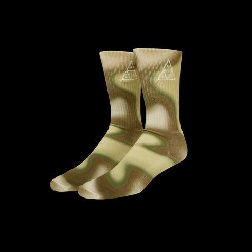 Huf - Space Dust Digital Crew Sock (Brown)