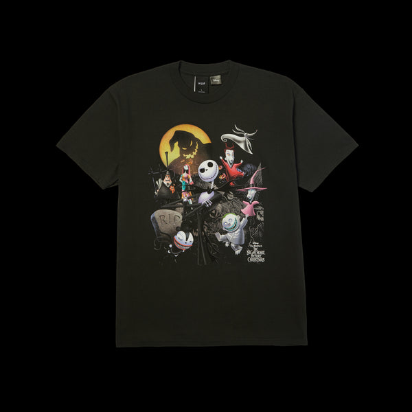 Huf - Huf x The Nightmare Before Christmas Vintage Tee (Vintage Black)