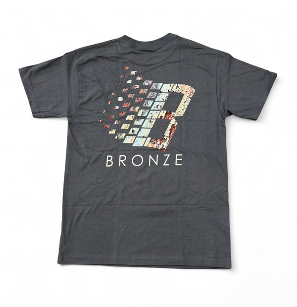 Bronze 56K - Logo Rust Shirt (Faded Black)