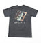 Bronze 56K - Logo Rust Shirt (Faded Black)