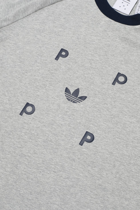 Adidas - Pop Trading Co Classic Tee (Collegiate Navy/Medium Grey) *SALE