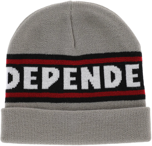 Independent - Bar Logo Beanie (Black/Grey)